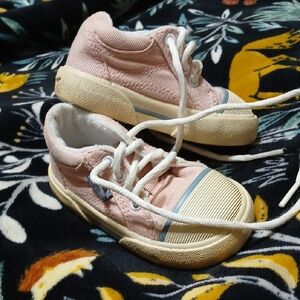 Pink Canvas Kids Shoes